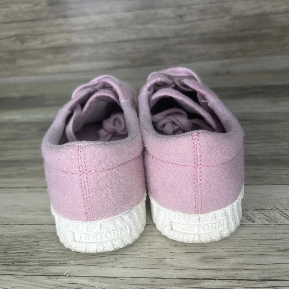 Tretorn Womens Nylite Plus Wool Sneakers Pink 6.5